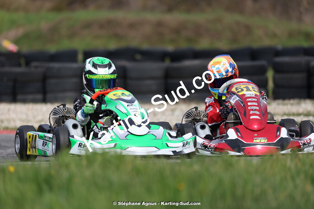 9 & 10/03/2024 : 1ère manche du Championnat du Sud au circuit d’Aigues-Vives (photos Stéphane Agnus) 2024 — karting