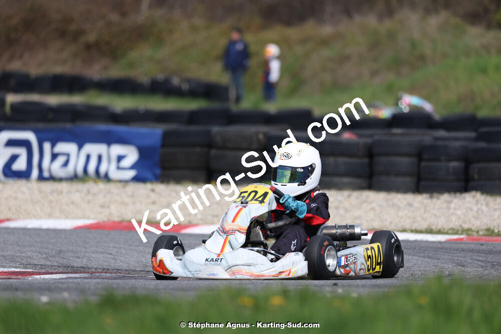 9 & 10/03/2024 : 1ère manche du Championnat du Sud au circuit d’Aigues-Vives (photos Stéphane Agnus) 2024 — karting