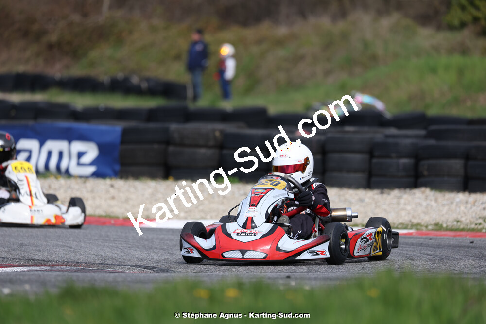 9 & 10/03/2024 : 1ère manche du Championnat du Sud au circuit d’Aigues-Vives (photos Stéphane Agnus) 2024 — karting