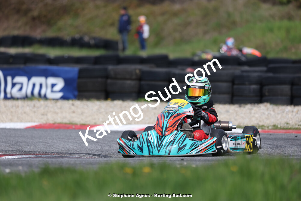 9 & 10/03/2024 : 1ère manche du Championnat du Sud au circuit d’Aigues-Vives (photos Stéphane Agnus) 2024 — karting