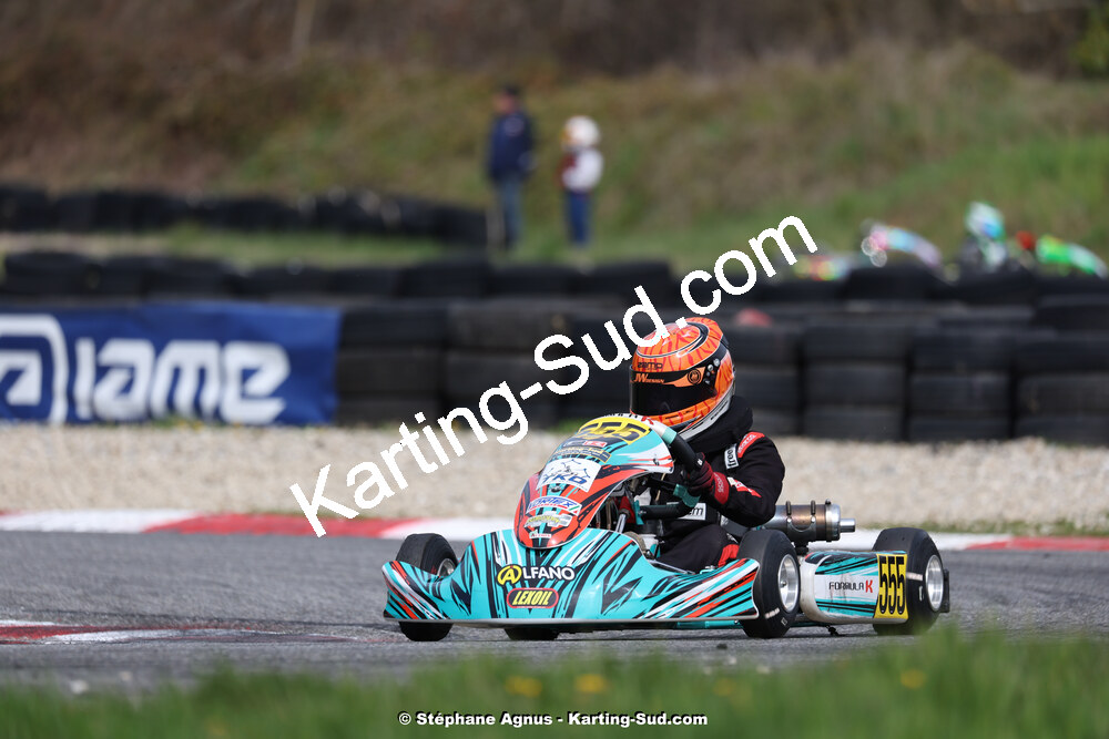 9 & 10/03/2024 : 1ère manche du Championnat du Sud au circuit d’Aigues-Vives (photos Stéphane Agnus) 2024 — karting