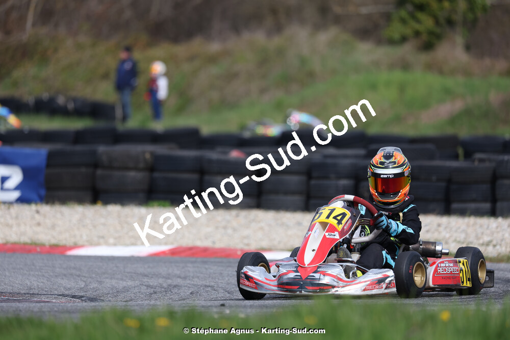 9 & 10/03/2024 : 1ère manche du Championnat du Sud au circuit d’Aigues-Vives (photos Stéphane Agnus) 2024 — karting