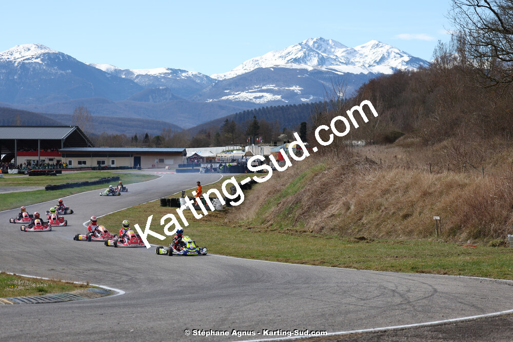 9 & 10/03/2024 : 1ère manche du Championnat du Sud au circuit d’Aigues-Vives (photos Stéphane Agnus) 2024 — karting