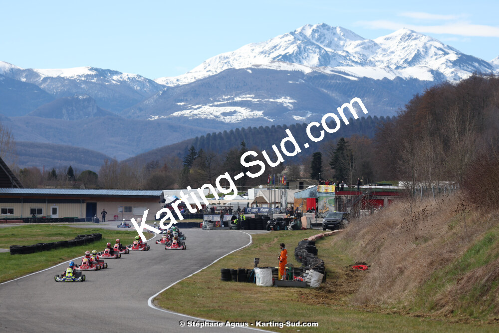 9 & 10/03/2024 : 1ère manche du Championnat du Sud au circuit d’Aigues-Vives (photos Stéphane Agnus) 2024 — karting