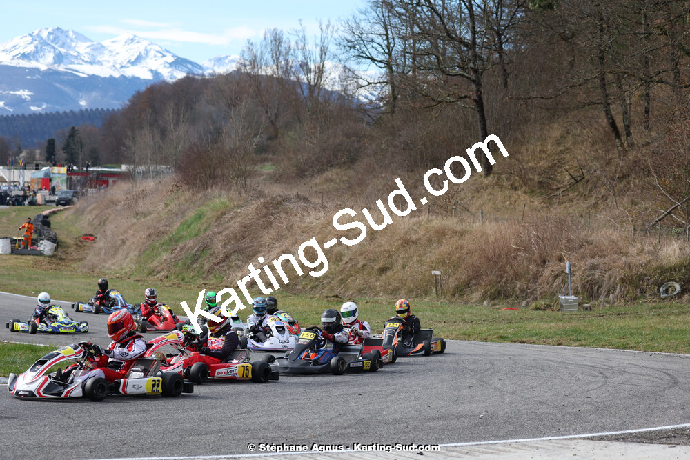 9 & 10/03/2024 : 1ère manche du Championnat du Sud au circuit d’Aigues-Vives (photos Stéphane Agnus) 2024 — karting