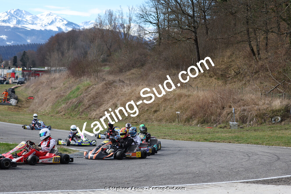 9 & 10/03/2024 : 1ère manche du Championnat du Sud au circuit d’Aigues-Vives (photos Stéphane Agnus) 2024 — karting