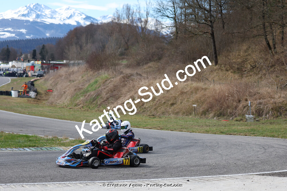 9 & 10/03/2024 : 1ère manche du Championnat du Sud au circuit d’Aigues-Vives (photos Stéphane Agnus) 2024 — karting