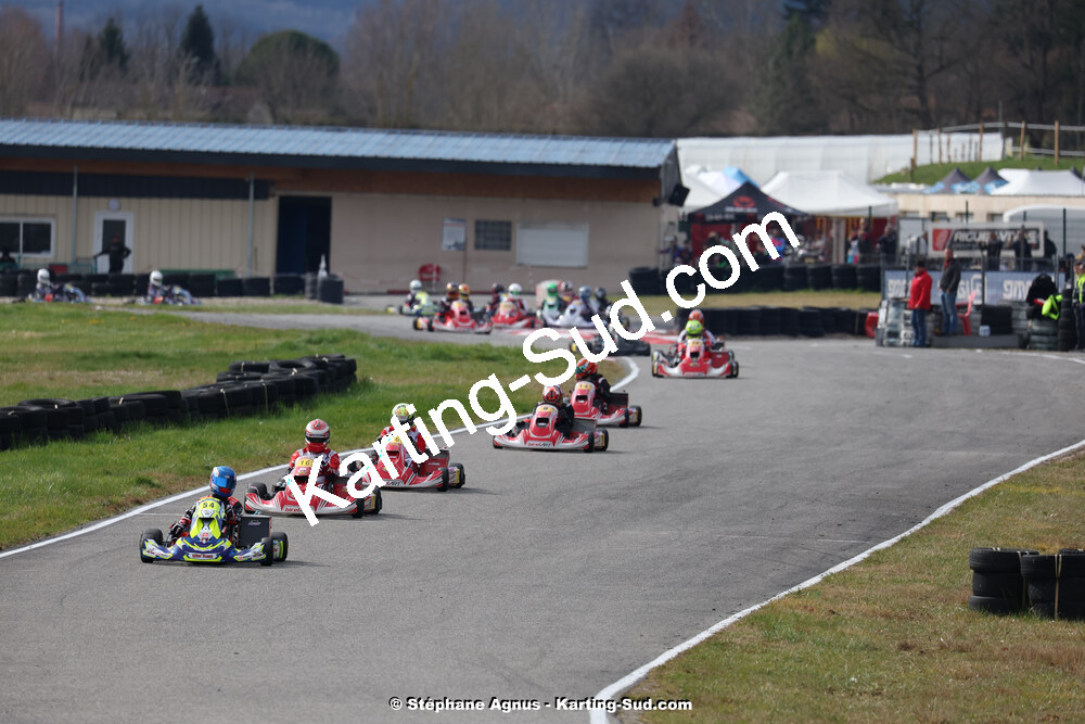 9 & 10/03/2024 : 1ère manche du Championnat du Sud au circuit d’Aigues-Vives (photos Stéphane Agnus) 2024 — karting
