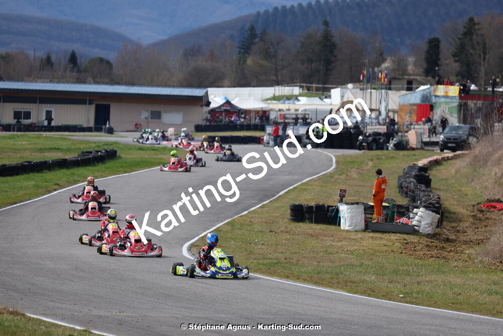 9 & 10/03/2024 : 1ère manche du Championnat du Sud au circuit d’Aigues-Vives (photos Stéphane Agnus) 2024 — karting
