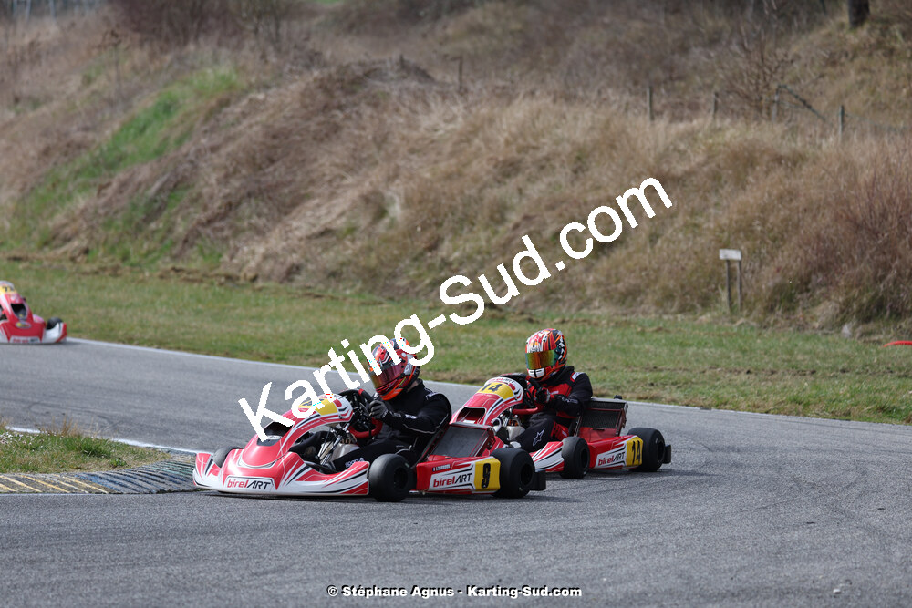 9 & 10/03/2024 : 1ère manche du Championnat du Sud au circuit d’Aigues-Vives (photos Stéphane Agnus) 2024 — karting