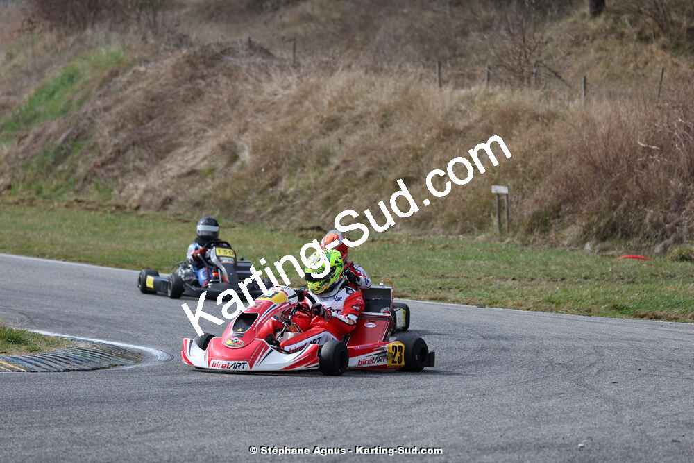 9 & 10/03/2024 : 1ère manche du Championnat du Sud au circuit d’Aigues-Vives (photos Stéphane Agnus) 2024 — karting