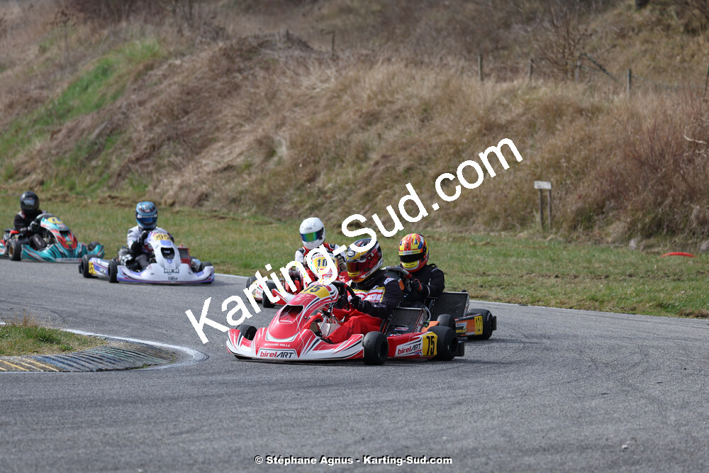 9 & 10/03/2024 : 1ère manche du Championnat du Sud au circuit d’Aigues-Vives (photos Stéphane Agnus) 2024 — karting