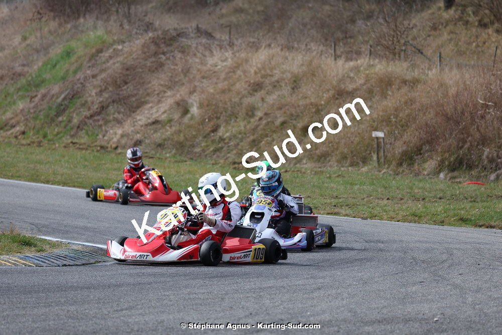 9 & 10/03/2024 : 1ère manche du Championnat du Sud au circuit d’Aigues-Vives (photos Stéphane Agnus) 2024 — karting