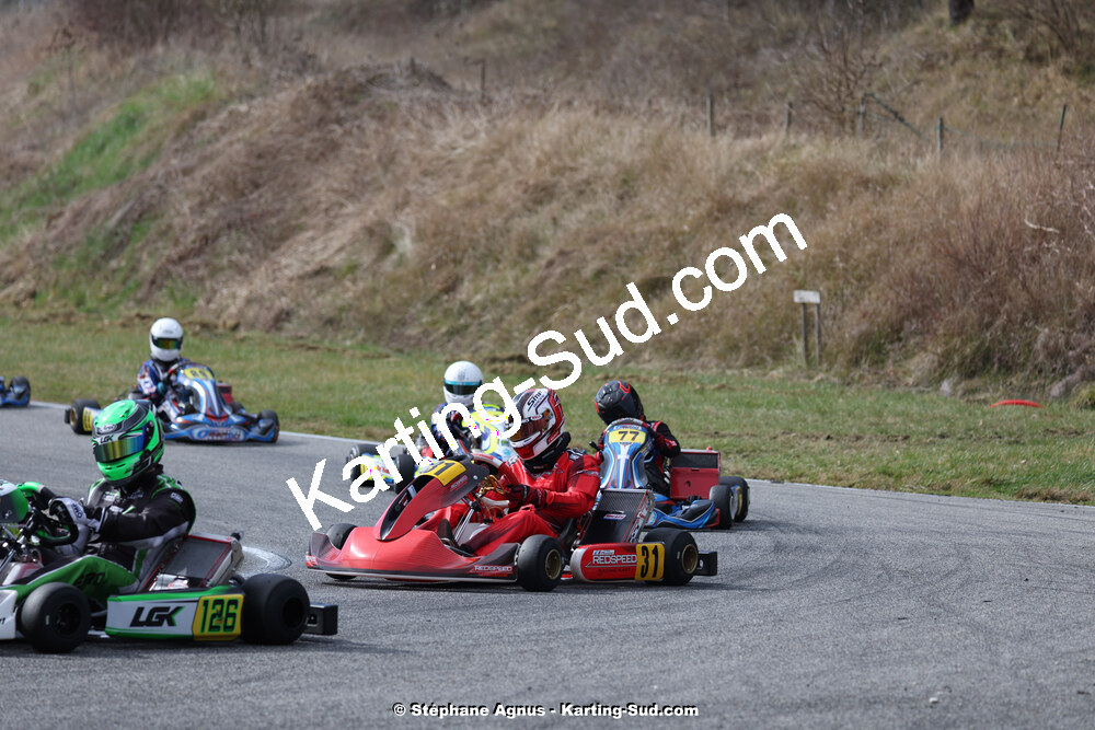 9 & 10/03/2024 : 1ère manche du Championnat du Sud au circuit d’Aigues-Vives (photos Stéphane Agnus) 2024 — karting
