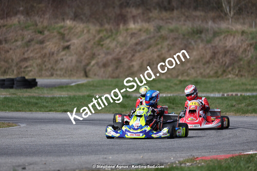 9 & 10/03/2024 : 1ère manche du Championnat du Sud au circuit d’Aigues-Vives (photos Stéphane Agnus) 2024 — karting