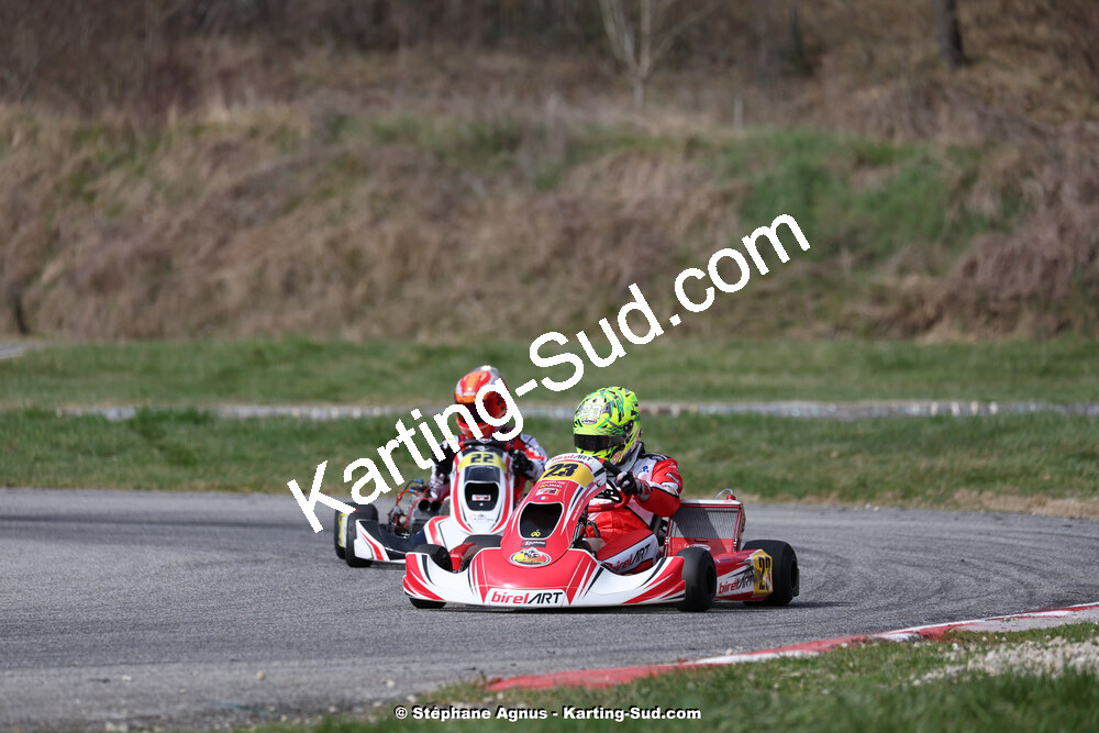 9 & 10/03/2024 : 1ère manche du Championnat du Sud au circuit d’Aigues-Vives (photos Stéphane Agnus) 2024 — karting
