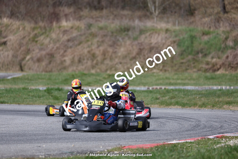 9 & 10/03/2024 : 1ère manche du Championnat du Sud au circuit d’Aigues-Vives (photos Stéphane Agnus) 2024 — karting