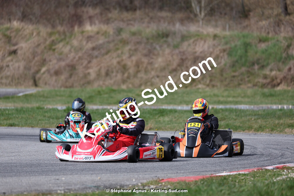 9 & 10/03/2024 : 1ère manche du Championnat du Sud au circuit d’Aigues-Vives (photos Stéphane Agnus) 2024 — karting