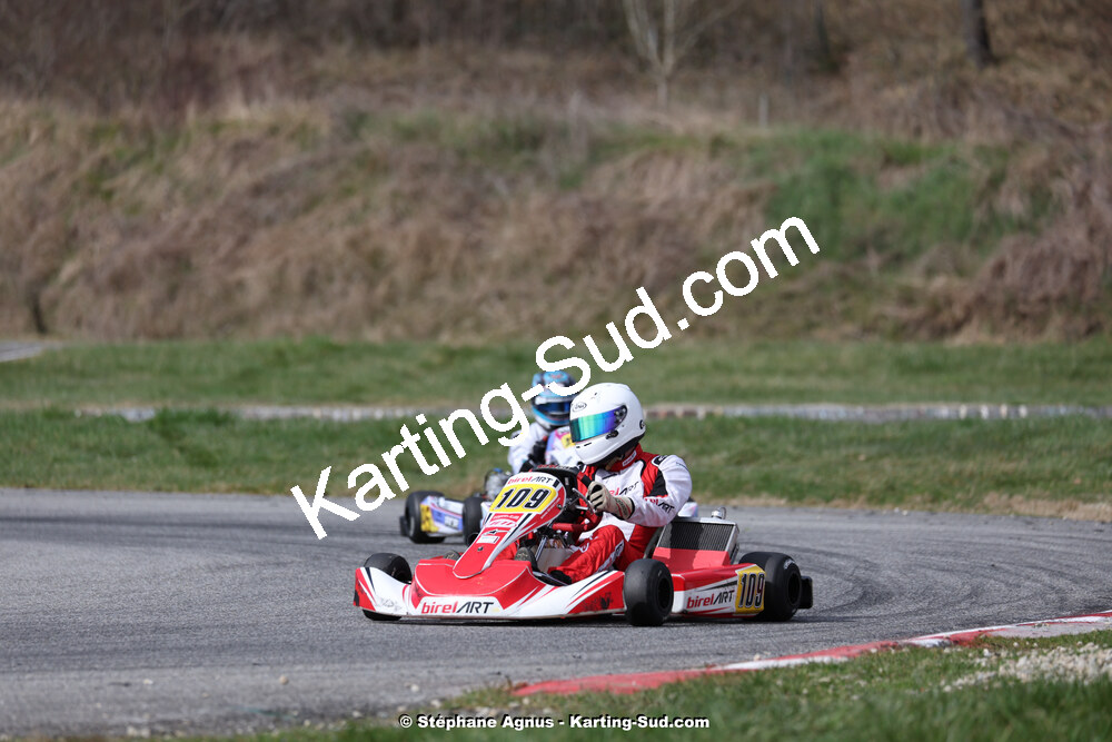 9 & 10/03/2024 : 1ère manche du Championnat du Sud au circuit d’Aigues-Vives (photos Stéphane Agnus) 2024 — karting