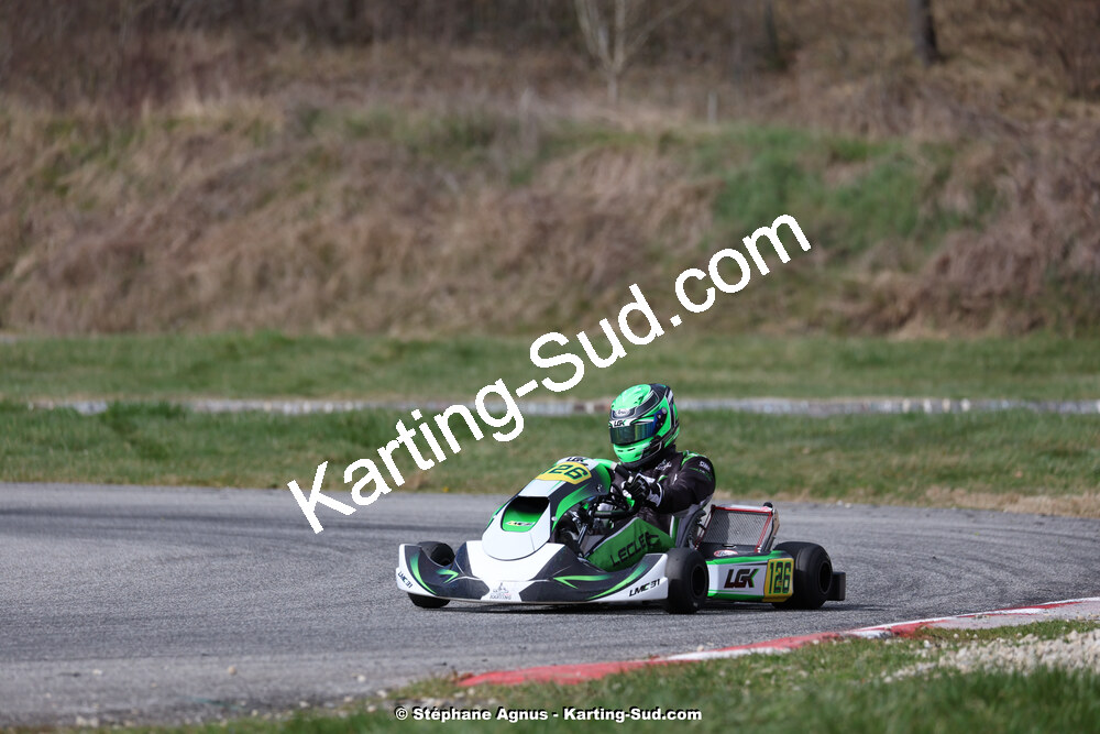 9 & 10/03/2024 : 1ère manche du Championnat du Sud au circuit d’Aigues-Vives (photos Stéphane Agnus) 2024 — karting