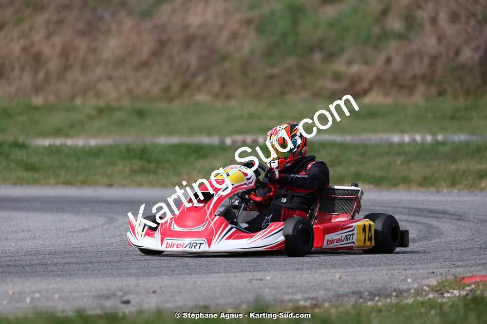 9 & 10/03/2024 : 1ère manche du Championnat du Sud au circuit d’Aigues-Vives (photos Stéphane Agnus) 2024 — karting