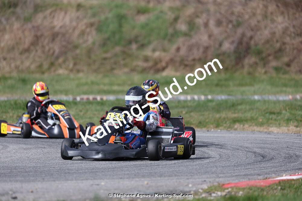 9 & 10/03/2024 : 1ère manche du Championnat du Sud au circuit d’Aigues-Vives (photos Stéphane Agnus) 2024 — karting
