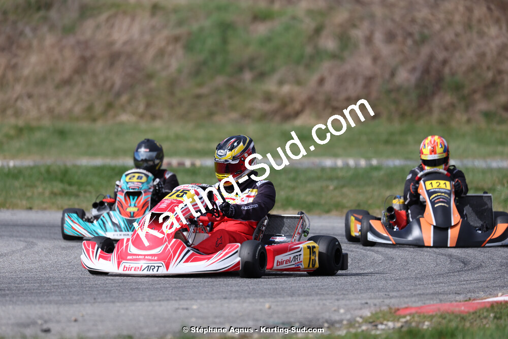 9 & 10/03/2024 : 1ère manche du Championnat du Sud au circuit d’Aigues-Vives (photos Stéphane Agnus) 2024 — karting