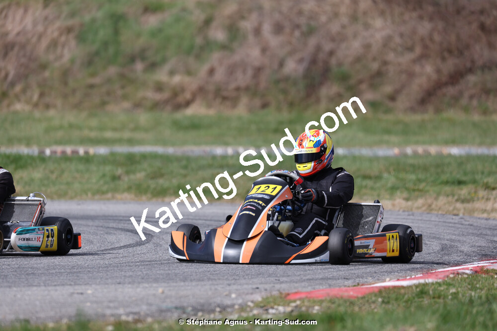 9 & 10/03/2024 : 1ère manche du Championnat du Sud au circuit d’Aigues-Vives (photos Stéphane Agnus) 2024 — karting