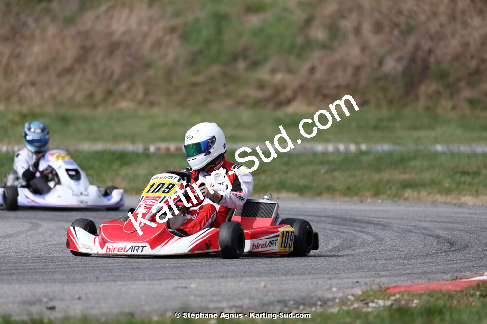9 & 10/03/2024 : 1ère manche du Championnat du Sud au circuit d’Aigues-Vives (photos Stéphane Agnus) 2024 — karting