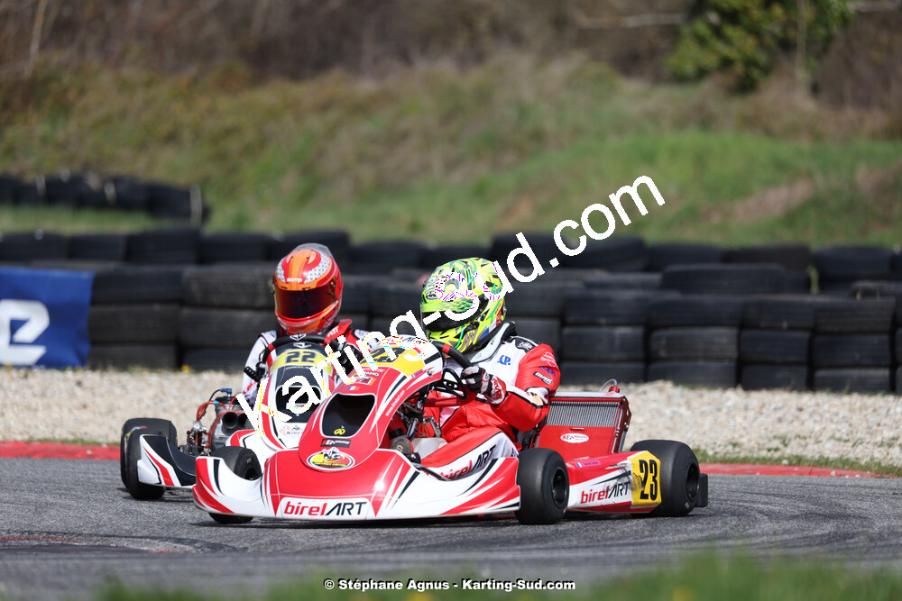 9 & 10/03/2024 : 1ère manche du Championnat du Sud au circuit d’Aigues-Vives (photos Stéphane Agnus) 2024 — karting