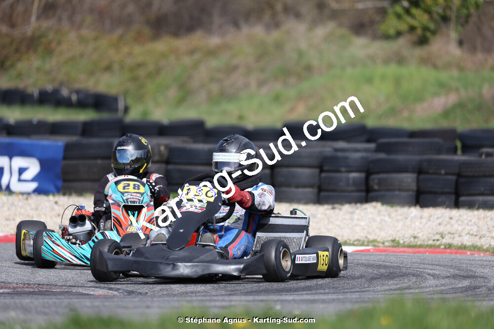 9 & 10/03/2024 : 1ère manche du Championnat du Sud au circuit d’Aigues-Vives (photos Stéphane Agnus) 2024 — karting