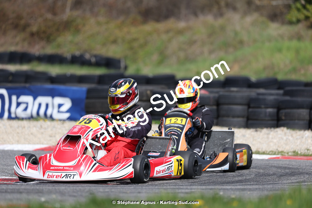 9 & 10/03/2024 : 1ère manche du Championnat du Sud au circuit d’Aigues-Vives (photos Stéphane Agnus) 2024 — karting