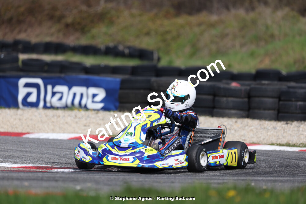 9 & 10/03/2024 : 1ère manche du Championnat du Sud au circuit d’Aigues-Vives (photos Stéphane Agnus) 2024 — karting