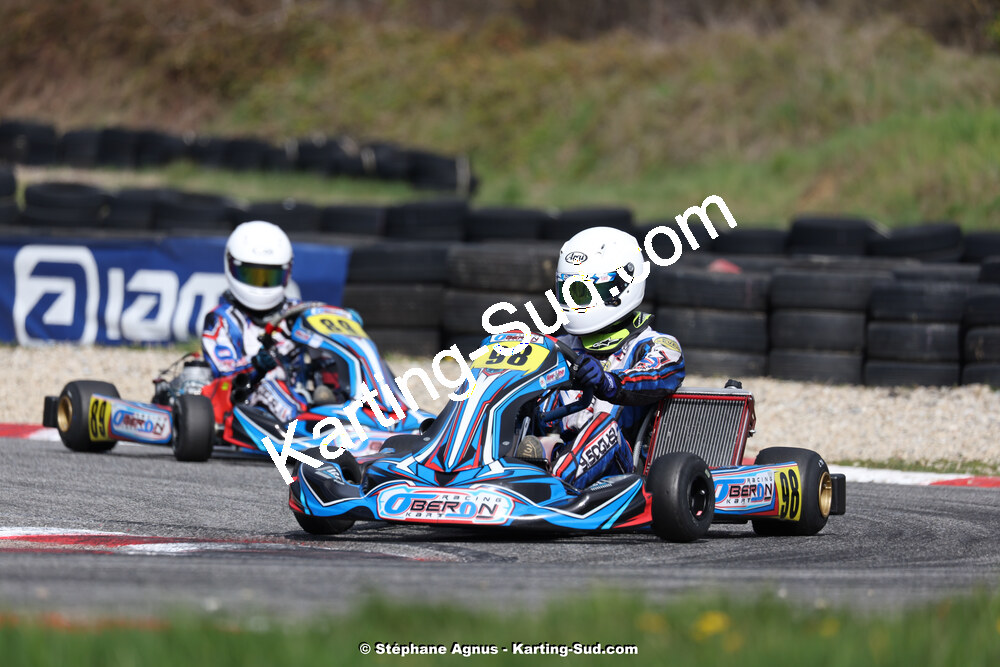 9 & 10/03/2024 : 1ère manche du Championnat du Sud au circuit d’Aigues-Vives (photos Stéphane Agnus) 2024 — karting