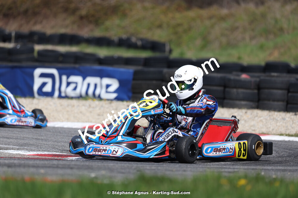 9 & 10/03/2024 : 1ère manche du Championnat du Sud au circuit d’Aigues-Vives (photos Stéphane Agnus) 2024 — karting