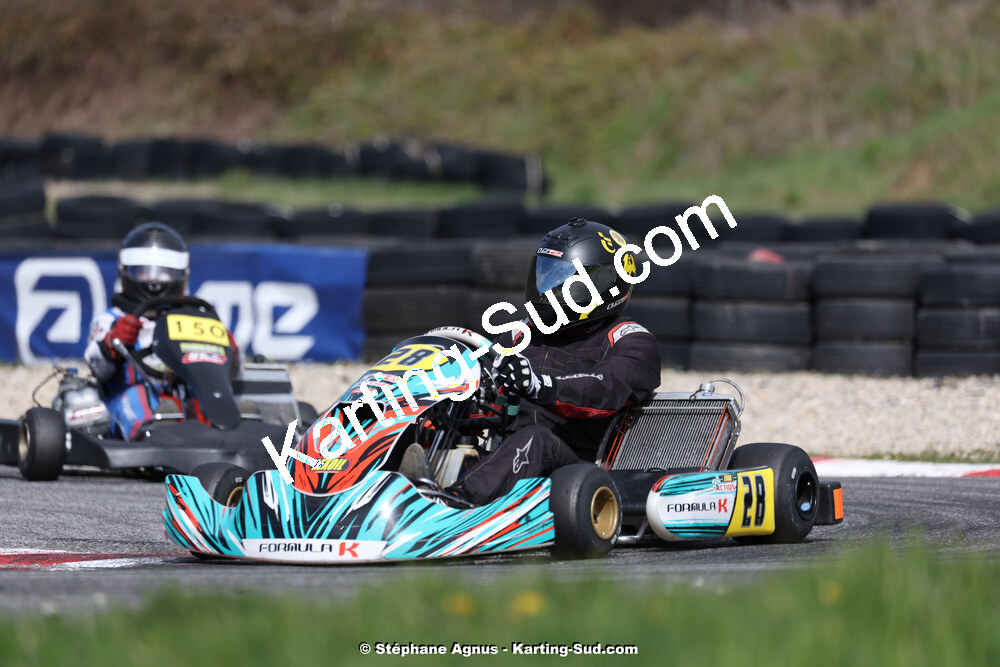 9 & 10/03/2024 : 1ère manche du Championnat du Sud au circuit d’Aigues-Vives (photos Stéphane Agnus) 2024 — karting