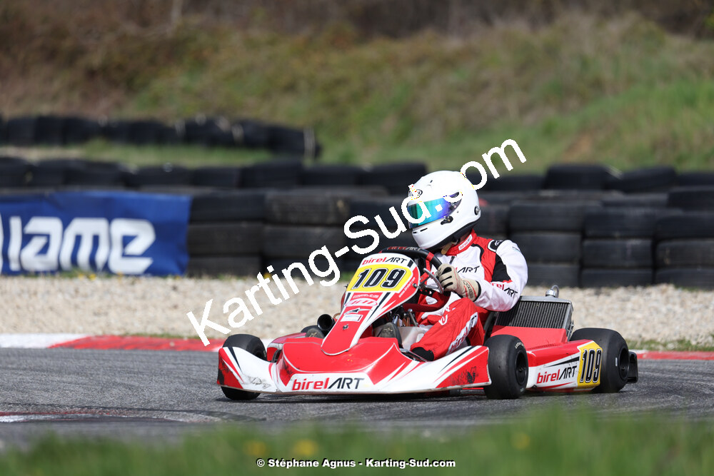 9 & 10/03/2024 : 1ère manche du Championnat du Sud au circuit d’Aigues-Vives (photos Stéphane Agnus) 2024 — karting