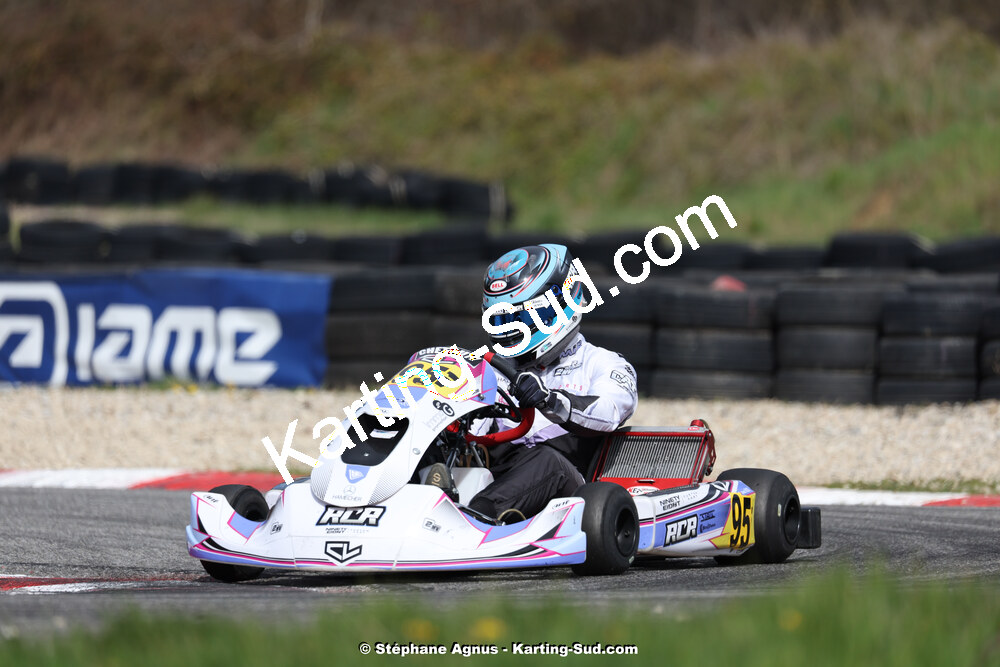 9 & 10/03/2024 : 1ère manche du Championnat du Sud au circuit d’Aigues-Vives (photos Stéphane Agnus) 2024 — karting
