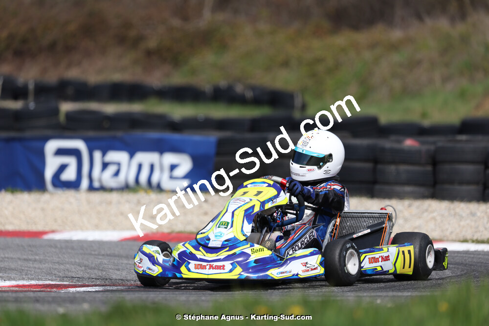 9 & 10/03/2024 : 1ère manche du Championnat du Sud au circuit d’Aigues-Vives (photos Stéphane Agnus) 2024 — karting