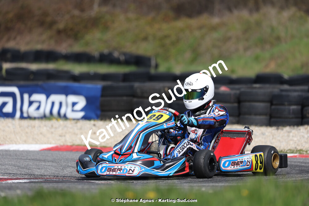 9 & 10/03/2024 : 1ère manche du Championnat du Sud au circuit d’Aigues-Vives (photos Stéphane Agnus) 2024 — karting