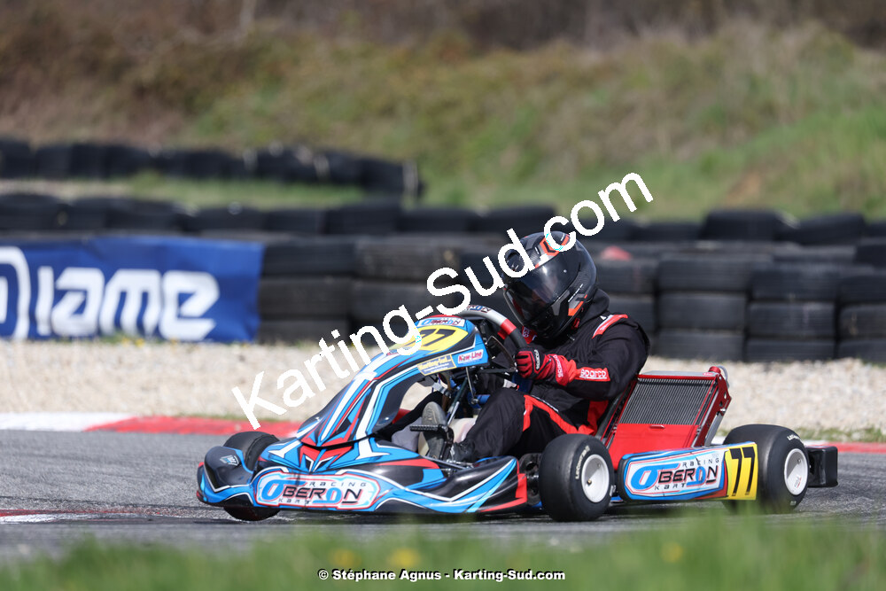 9 & 10/03/2024 : 1ère manche du Championnat du Sud au circuit d’Aigues-Vives (photos Stéphane Agnus) 2024 — karting