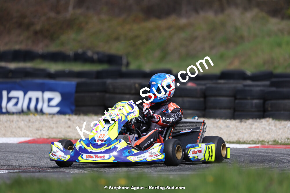 9 & 10/03/2024 : 1ère manche du Championnat du Sud au circuit d’Aigues-Vives (photos Stéphane Agnus) 2024 — karting