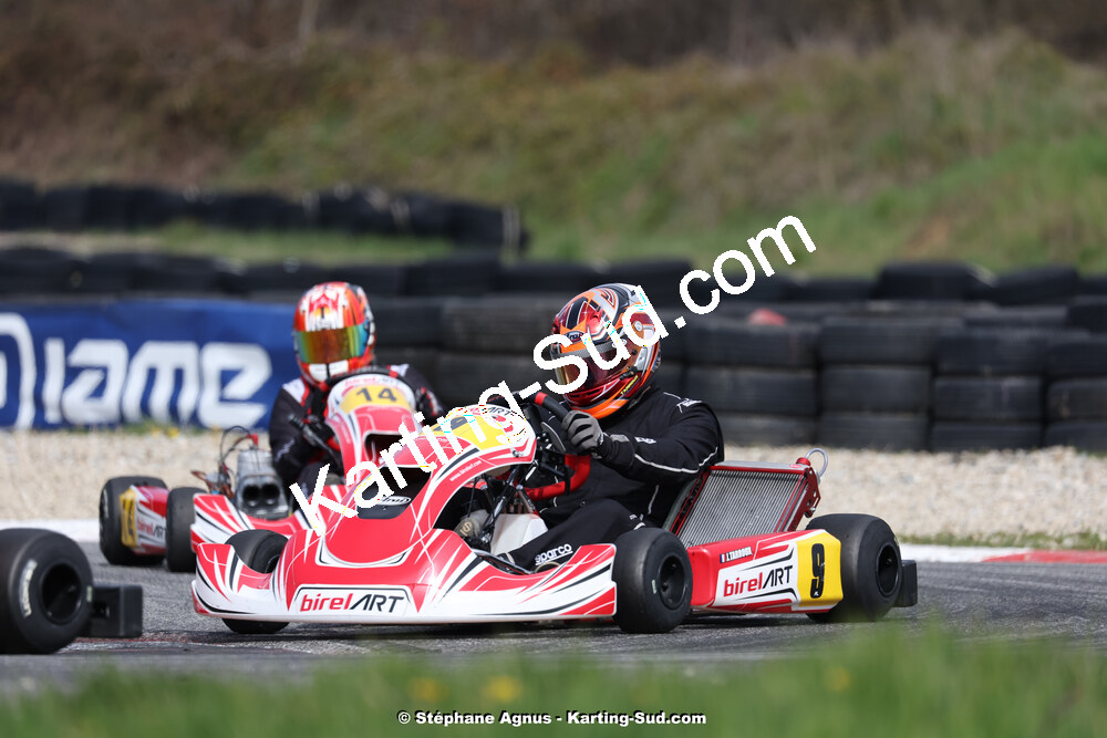 9 & 10/03/2024 : 1ère manche du Championnat du Sud au circuit d’Aigues-Vives (photos Stéphane Agnus) 2024 — karting