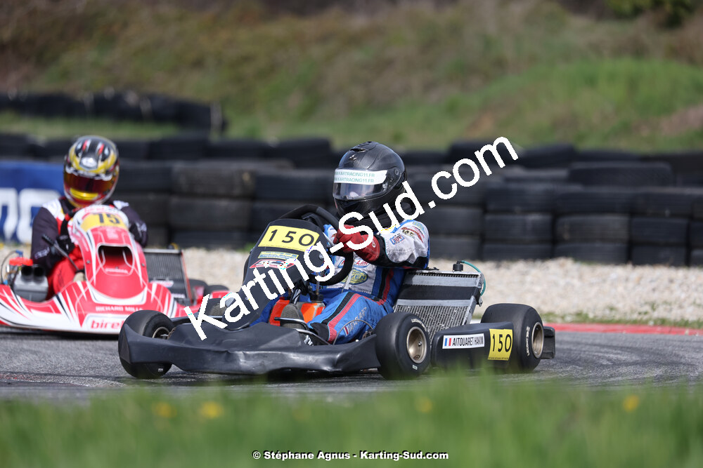 9 & 10/03/2024 : 1ère manche du Championnat du Sud au circuit d’Aigues-Vives (photos Stéphane Agnus) 2024 — karting