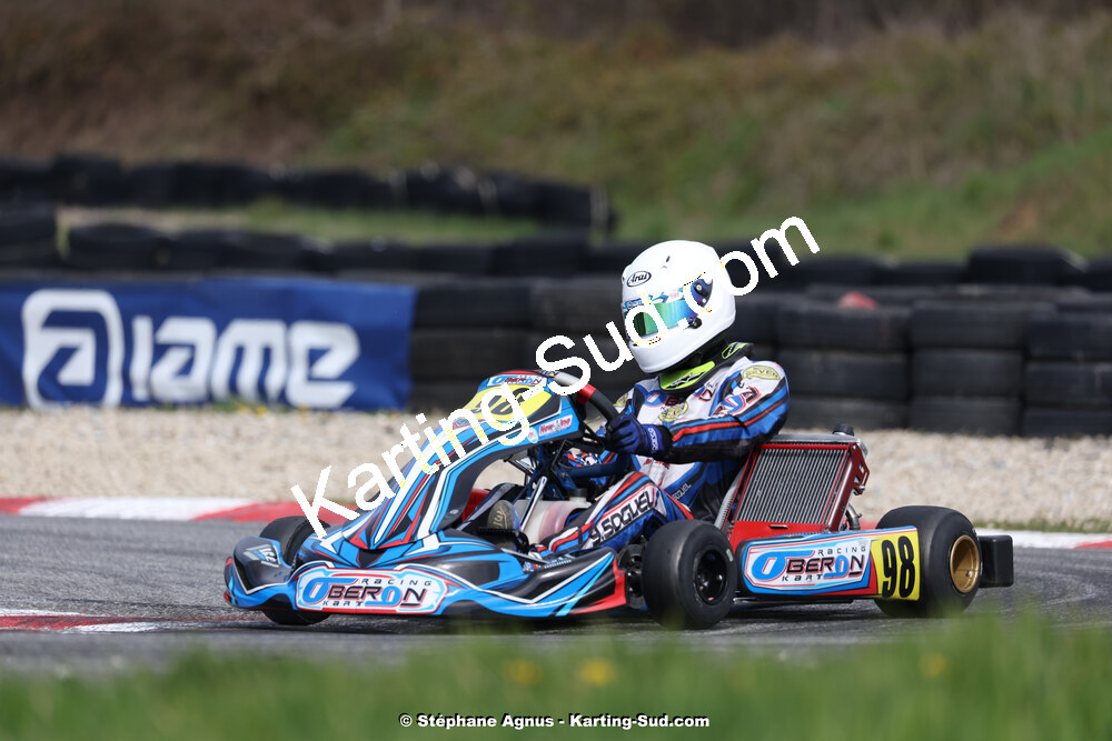 9 & 10/03/2024 : 1ère manche du Championnat du Sud au circuit d’Aigues-Vives (photos Stéphane Agnus) 2024 — karting