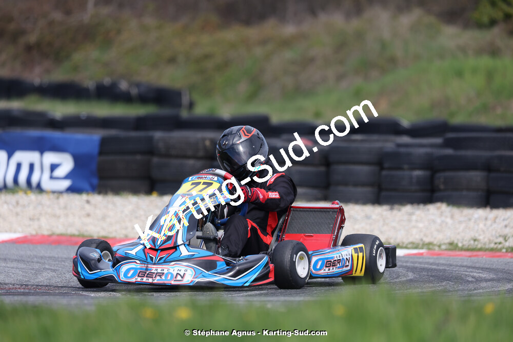 9 & 10/03/2024 : 1ère manche du Championnat du Sud au circuit d’Aigues-Vives (photos Stéphane Agnus) 2024 — karting