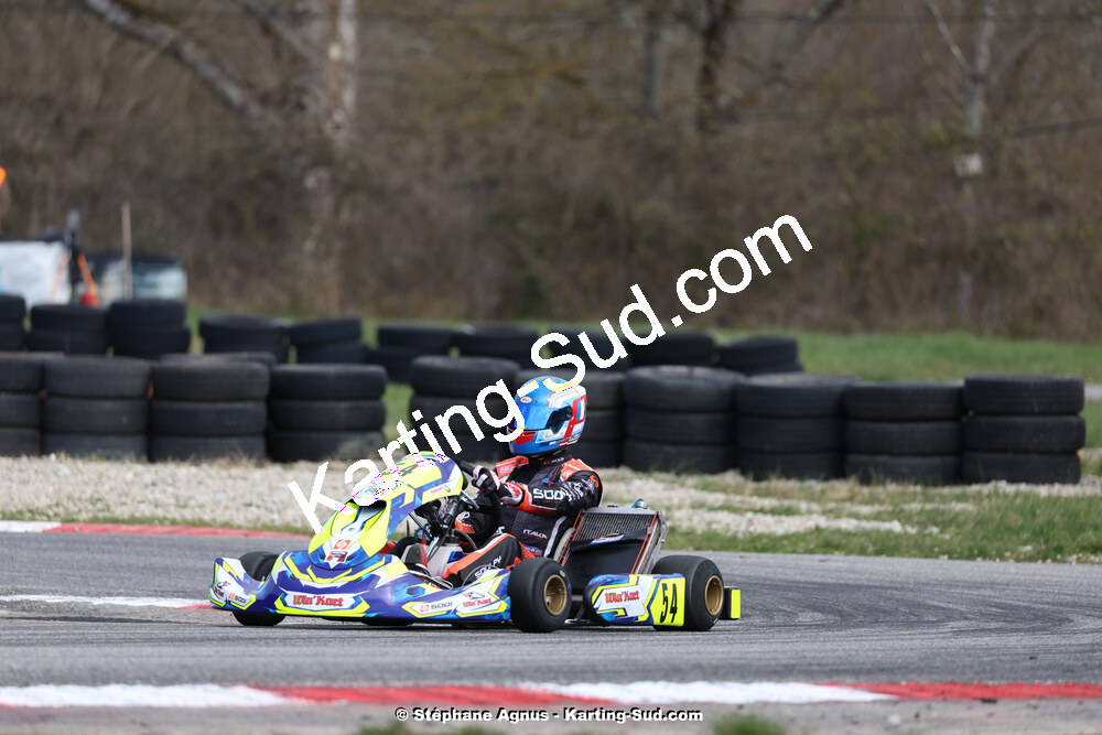 9 & 10/03/2024 : 1ère manche du Championnat du Sud au circuit d’Aigues-Vives (photos Stéphane Agnus) 2024 — karting