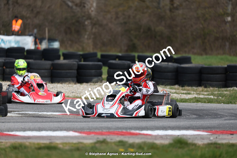 9 & 10/03/2024 : 1ère manche du Championnat du Sud au circuit d’Aigues-Vives (photos Stéphane Agnus) 2024 — karting