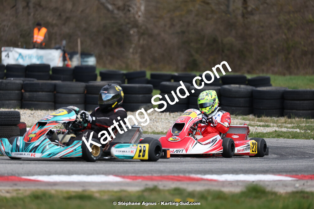 9 & 10/03/2024 : 1ère manche du Championnat du Sud au circuit d’Aigues-Vives (photos Stéphane Agnus) 2024 — karting