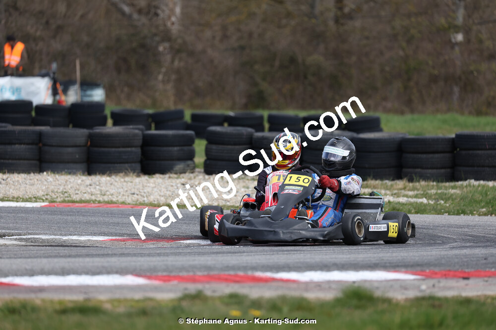 9 & 10/03/2024 : 1ère manche du Championnat du Sud au circuit d’Aigues-Vives (photos Stéphane Agnus) 2024 — karting
